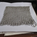 304 / 316l acier inoxydable anti-coupe en acier maillage Chainmail / fer à repasser pour le fer